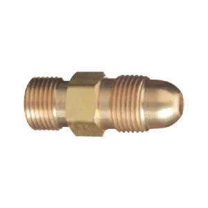 Adaptador De Valvula CGA580 A Regulador  CGA320 Para Cilindros De Argon.