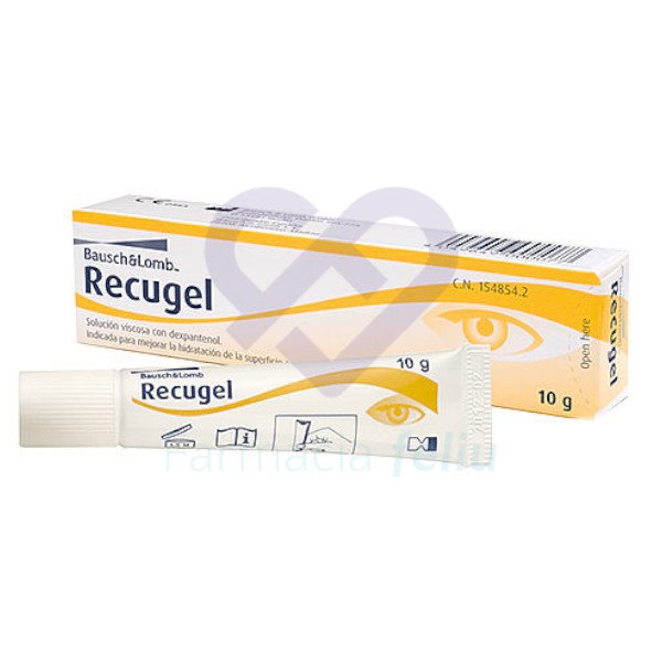 Recugel Gel Oftálmico, 10 gr